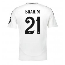 Real Madrid Brahim Diaz #21 Hjemmedrakt 2024-25 Kortermet